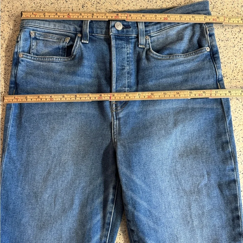 Frank & Eileen- Cork Everyday Jeans Raw Hem Antique Blue.Size 31